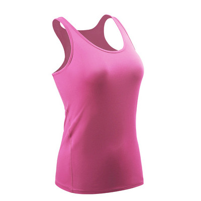 Női Fitness Top Edzés Edzés Edzés Gym póló Sport póló Testépítés Jóga Futás Háttámla Ujjatlan Póló Mellény 82