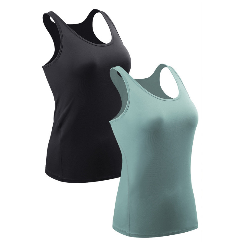 Női Fitness Top Edzés Edzés Edzés Gym póló Sport póló Testépítés Jóga Futás Háttámla Ujjatlan Póló Mellény 82