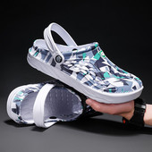 Γνήσια ανδρικά σανδάλια ελαφριά καθημερινά παπούτσια EVA ανδρικά παπούτσια με μαλακή σόλα τσόκαρα Παντόφλες για εξωτερικούς χώρους παραλίας Παπούτσια νερού κήπου