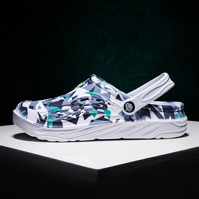 Γνήσια ανδρικά σανδάλια ελαφριά καθημερινά παπούτσια EVA ανδρικά παπούτσια με μαλακή σόλα τσόκαρα Παντόφλες για εξωτερικούς χώρους παραλίας Παπούτσια νερού κήπου