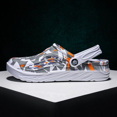 Γνήσια ανδρικά σανδάλια ελαφριά καθημερινά παπούτσια EVA ανδρικά παπούτσια με μαλακή σόλα τσόκαρα Παντόφλες για εξωτερικούς χώρους παραλίας Παπούτσια νερού κήπου