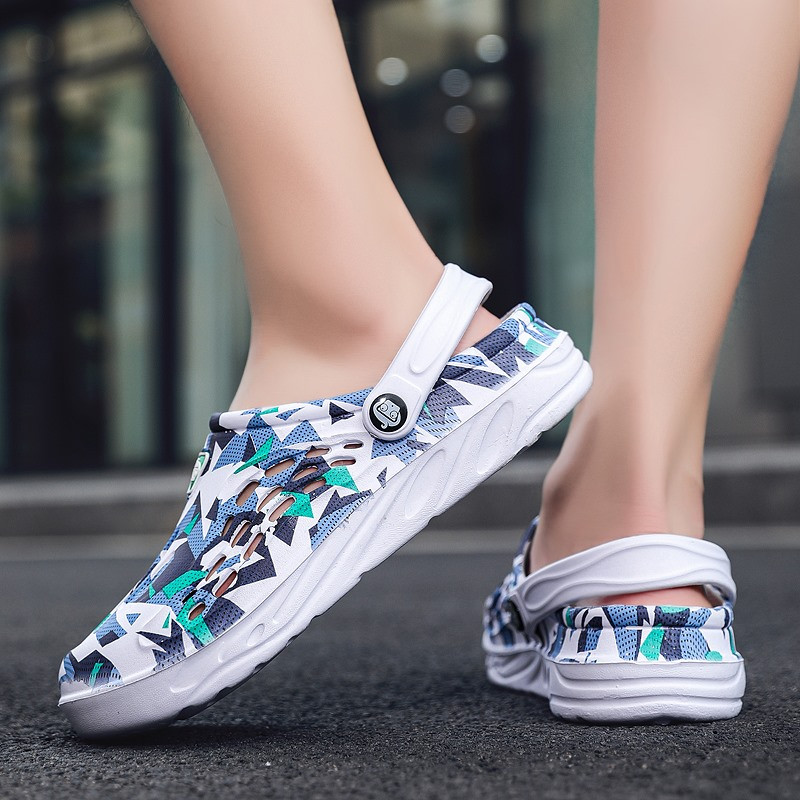 Γνήσια ανδρικά σανδάλια ελαφριά καθημερινά παπούτσια EVA ανδρικά παπούτσια με μαλακή σόλα τσόκαρα Παντόφλες για εξωτερικούς χώρους παραλίας Παπούτσια νερού κήπου