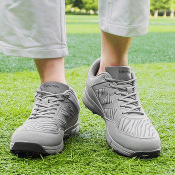 Ανδρικά παπούτσια γκολφ αναπνεύσιμα Παπούτσια γκολφ μεγάλου μεγέθους 39-48 Αθλητικά παπούτσια γκολφ για εξωτερικούς χώρους Άνετα παπούτσια για περπάτημα Αντιολισθητικά αθλητικά παπούτσια για περπάτημα
