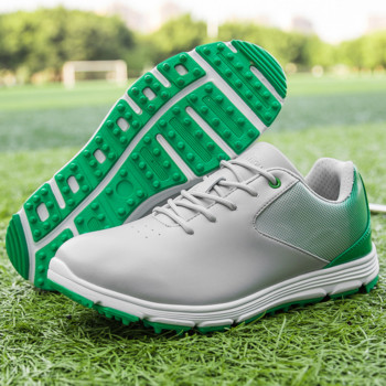 Мъжки обувки за голф без шипове Водоустойчиви маратонки за голф Външни обувки за ходене Anit Slip за голфъри Удобни маратонки за ходене