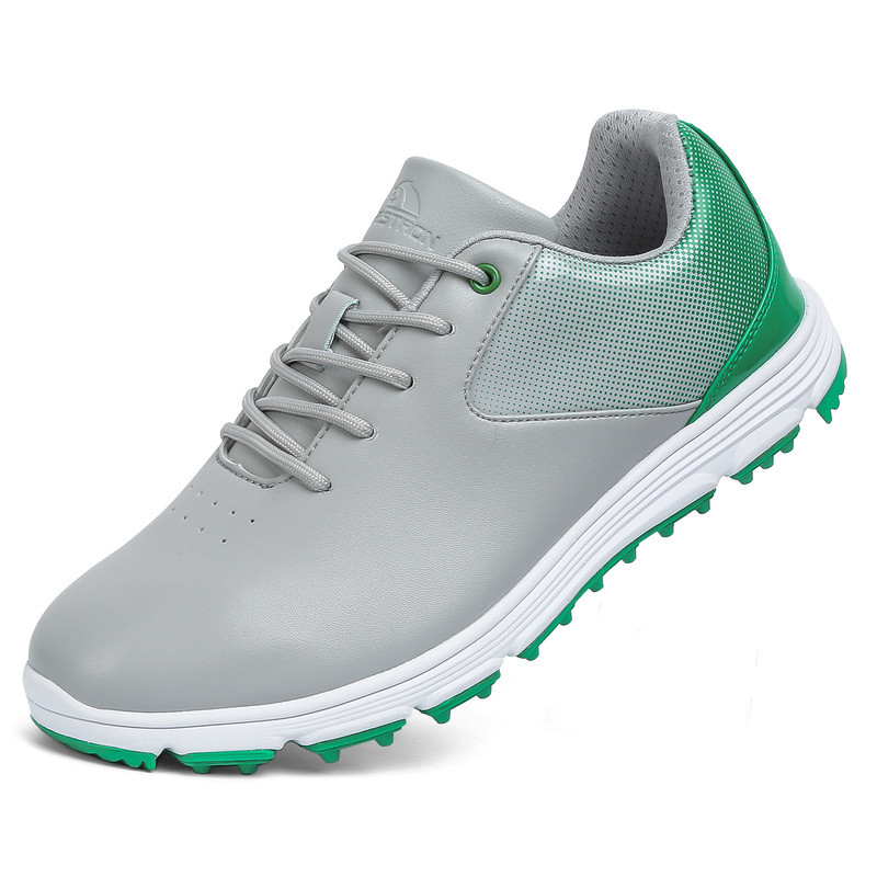 Férfi tüske nélküli golfcipők vízálló golfcipők kültéri Anit slip sétacipők golfozóknak Kényelmes sétacipők