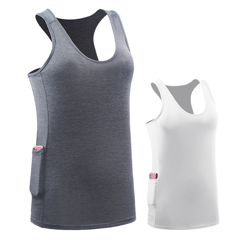 Topi bez piedurknēm Sieviešu sporta veste Blūze Krekli Sieviešu sporta zāle Treniņš Treniņš Sporta apģērbs chalecos Singlet Joga Zeķubikses deportivo