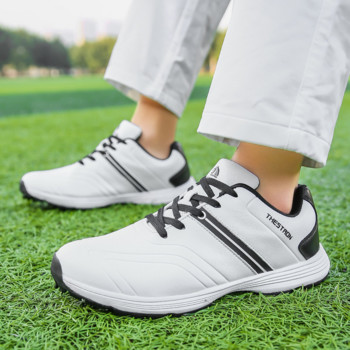 Нови обувки за голф Мъжки водоустойчиви маратонки за голф за мъже Външни леки обувки за тренировка за голф Мъжки голфъри Спортни маратонки