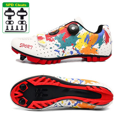 Ανδρικά αθλητικά παπούτσια ποδηλασίας Mtb παπούτσια Cleat SPD παπούτσια για ποδήλατο βουνού Γυναικεία παπούτσια με επίπεδη πετάλια ποδηλάτου ταχύτητας Sneaker Trail Road Cycling παπούτσια