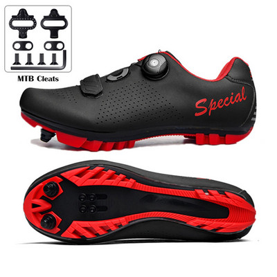 Ανδρικά αθλητικά παπούτσια ποδηλασίας Mtb παπούτσια Cleat SPD παπούτσια για ποδήλατο βουνού Γυναικεία παπούτσια με επίπεδη πετάλια ποδηλάτου ταχύτητας Sneaker Trail Road Cycling παπούτσια