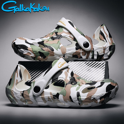 2022. gada Unisex āra sporta neslīdoši pludmales apavi Vasaras alu apavi maskēšanās ar mīkstu apakšu ikdienas sandales Ūdens makšķerēšanas apavi