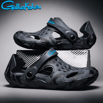 2022. gada Unisex āra sporta neslīdoši pludmales apavi Vasaras alu apavi maskēšanās ar mīkstu apakšu ikdienas sandales Ūdens makšķerēšanas apavi