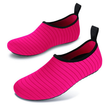 JIEMIAO Ανδρικά και γυναικεία άνετα παπούτσια παραλίας Unisex καλοκαιρινά ξυπόλυτα παπούτσια Quick Dry Swim Water Sneakers Aqua Socks Παπούτσια