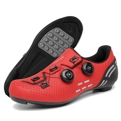 Kalnu velosipēdistu apavi Vīriešu plakani Dirt Mtb riteņbraukšanas apavi sievietēm sacīkšu šosejas velosipēdistu sporta apavi Speed velosipēdu apavi Spd skavas priekš Shimano