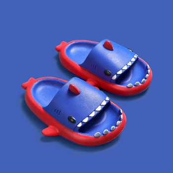 Αστείες παιδικές παντόφλες καρχαρίας Παπούτσια για μικρά κορίτσια Ρούχα παραλίας Σανδάλια καρχαρία Χαριτωμένα σπίτια σε σχήμα καρχαρία Αντιολισθητικές παντόφλες για αγόρια για παιδιά