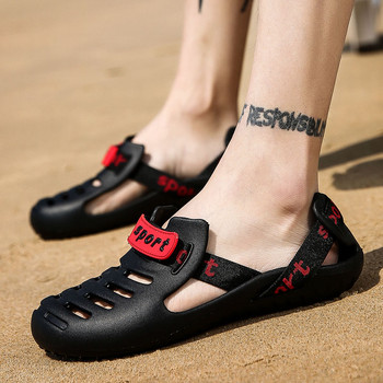 2022 Нови мъжки сандали Летни джапанки Чехли Мъжки сандали Водни обувки Мъжки плажни ежедневни обувки