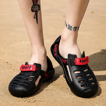 2022 Нови мъжки сандали Летни джапанки Чехли Мъжки сандали Водни обувки Мъжки плажни ежедневни обувки