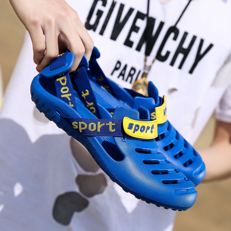 2022. g. Jaunas vīriešu sandales Vasaras čības vīriešu sandales Ūdens apavi Vīriešu āra pludmales ikdienas apavi