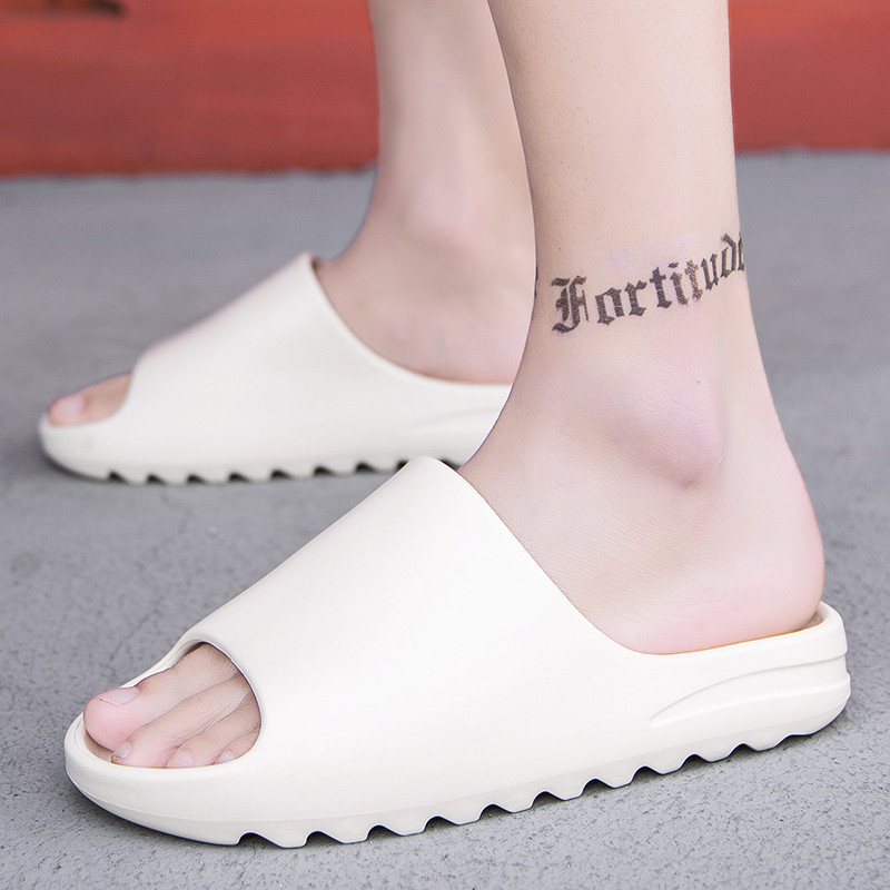 Nyári Strand Ajtónk Csúszdák Női Papucsok Platform Öszvérek Cipők Női Lakások Új Férfi Divat Papucsok Beltéri Háztartás