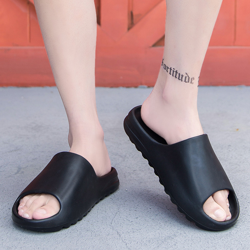 Nyári Strand Ajtónk Csúszdák Női Papucsok Platform Öszvérek Cipők Női Lakások Új Férfi Divat Papucsok Beltéri Háztartás