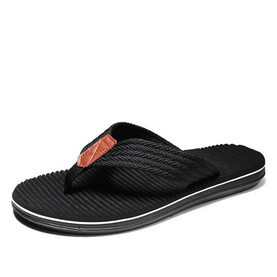 Vasaras Vīriešu Flip Flop Vīriešu Pludmales Čības Plakanas Vīriešu Ikdienas Ikdienas Apavi Peldēšana Ūdens Baseins Saspiežot Toe Sandalias Hombre