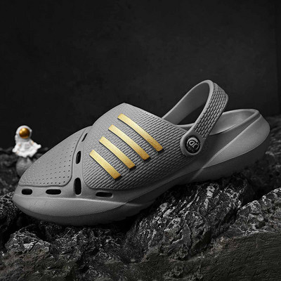 Nauji Vasariniai Vyriški Paplūdimio Sandalai Vyriški Vandens Sportiniai Sportbačiai Vyriški Plokštės 3,5 cm Šlepetės Lauko Laisvalaikiai Batai Šlepetės Sandalias Hombre