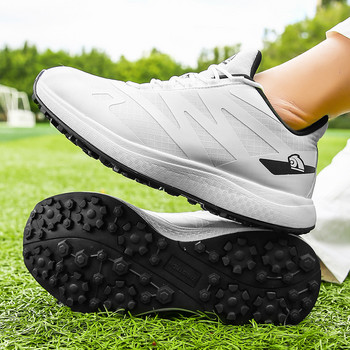 Дишащи обувки за голф за мъже Професионални маратонки за голф на открито Класически мрежести удобни обувки за голф тренировка