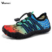 Elpojoši bērnu brišanas apavi Zēniem meitenēm Ātri žūstoši piejūras ūdens sporta apavi Neslīdoši Basefoot Beach Baseina kedas