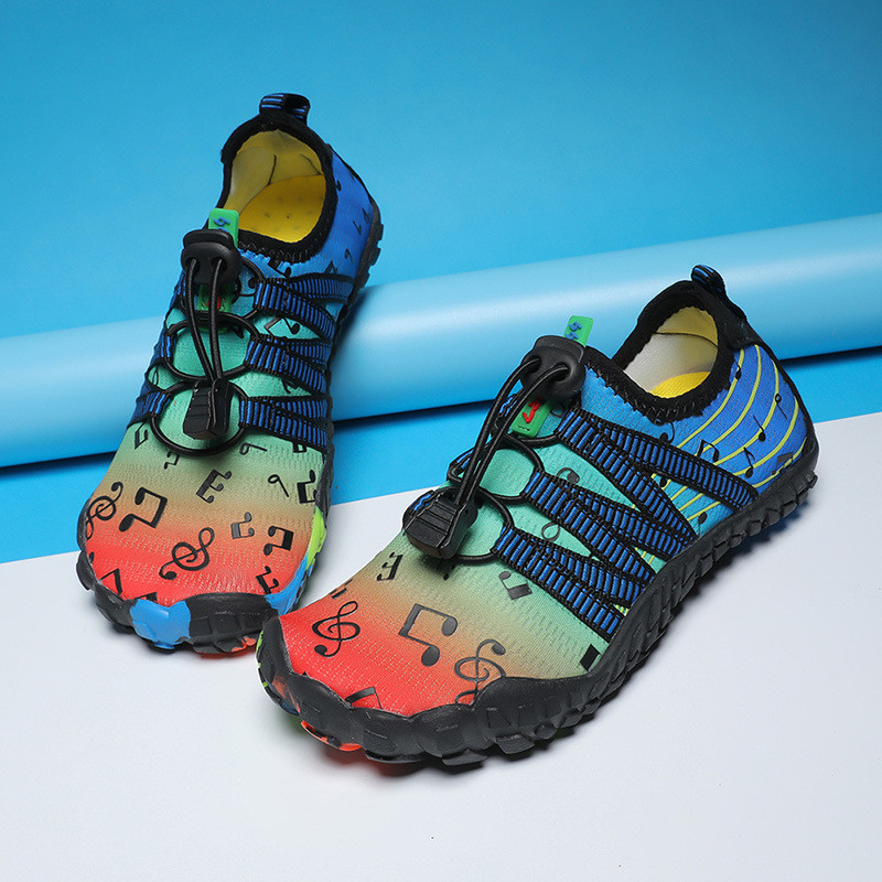 Elpojoši bērnu brišanas apavi Zēniem meitenēm Ātri žūstoši piejūras ūdens sporta apavi Neslīdoši Basefoot Beach Baseina kedas