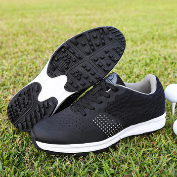 Μεγάλο μέγεθος 39-48 Παπούτσια γκολφ Summer Mesh αθλητικά αθλητικά αθλητικά παπούτσια για άντρες Αδιάβροχο γρασίδι για προπόνηση Παπούτσια γκολφ Ανδρικά παπούτσια γκολφ Tours
