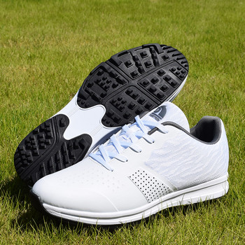 Μεγάλο μέγεθος 39-48 Παπούτσια γκολφ Summer Mesh αθλητικά αθλητικά αθλητικά παπούτσια για άντρες Αδιάβροχο γρασίδι για προπόνηση Παπούτσια γκολφ Ανδρικά παπούτσια γκολφ Tours