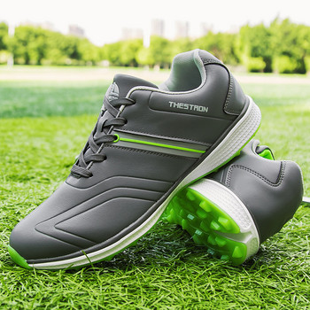 Ανδρικά παπούτσια γκολφ Αδιάβροχα άνετα ανδρικά αθλητικά αθλητικά αθλητικά παπούτσια για περπάτημα Μαύρα μπλε ανδρικά γυμναστήρια γκολφ