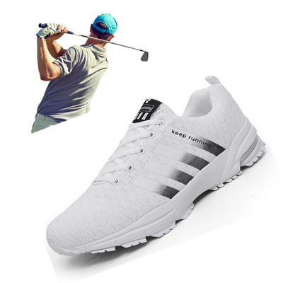 Нови летни мъжки дамски голф спортни обувки голям размер 35-47 маратонки за тренировка на открито леки професионални мъжки маратонки за голф