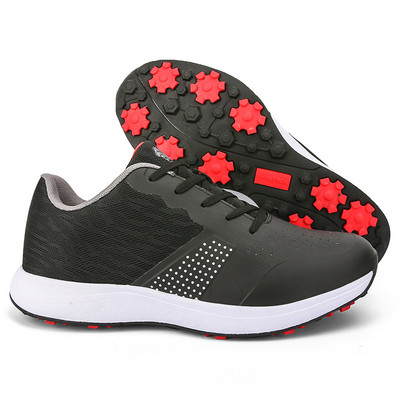 Tüske nélküli golf sportcipők férfiaknak légáteresztő kültéri golf tornacipők tavaszi nyár golf edzőcipők