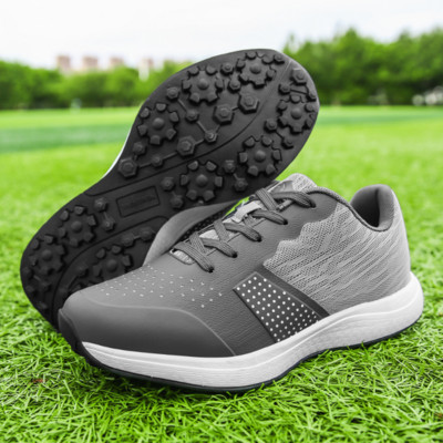 Luxus golfcipők férfi edző golfruházat férfiaknak szabadtéri luxus golfozó cipők csúszásgátló sportcipők