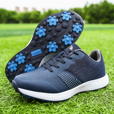 Luxus golfcipők férfi edző golfruházat férfiaknak szabadtéri luxus golfozó cipők csúszásgátló sportcipők