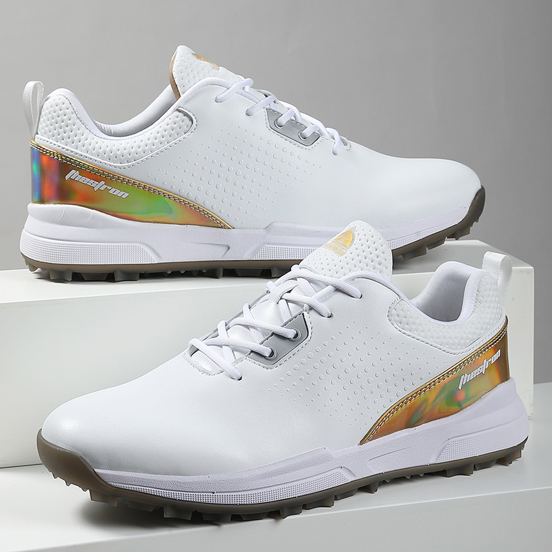 Nauji profesionalūs golfo batai vyrams, atsparūs vandeniui, patogūs golfo sportiniai sportbačiai vyrams