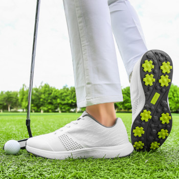 Αδιάβροχα παπούτσια γκολφ ανδρικά επαγγελματικά ρούχα γκολφ για άντρες Υπαίθρια πολυτελή παπούτσια γκολφ Αντιολισθητικά αθλητικά αθλητικά παπούτσια