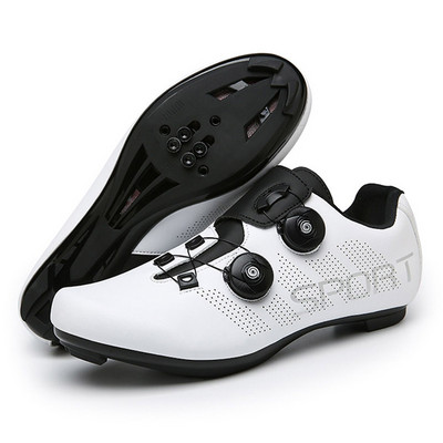 Dviračių avalynė Mtb Vyriška plokščia kalnų dviračių avalynė, skirta Shimano SPD Cleats Moteriški triatlono plento dviračių batai lenktyniniai greitieji sportbačiai
