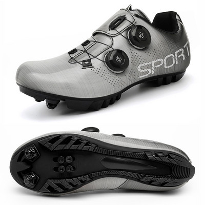 Dviračių avalynė Mtb Vyriška plokščia kalnų dviračių avalynė, skirta Shimano SPD Cleats Moteriški triatlono plento dviračių batai lenktyniniai greitieji sportbačiai