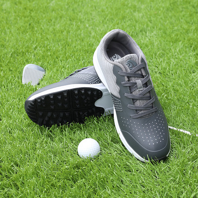 Vyriški golfo bateliai Treniruotės golfo sportbačiai Vyriški balti dideli dideli 39–48 dydžio vaikščiojimo sportbačiai lauke