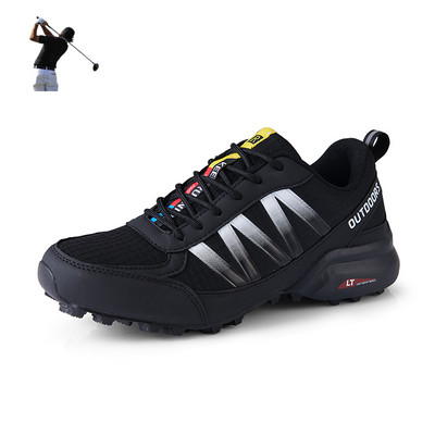 Jauni golfa apavi Vīriešu ērtas golfa kedas āra lielizmēra 46 47 zēniem pastaigu apavi Pretslīdēšanas sporta kedas