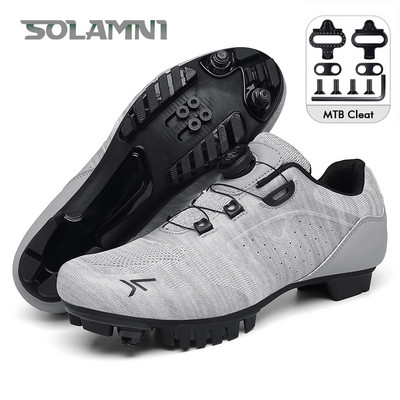 2022-es MTB kerékpáros cipő kapcsokkal Férfi Dirt Route Road Bike Cipők Speed Flat Sneaker Racing Női Mountain Spd kerékpáros lábbelik