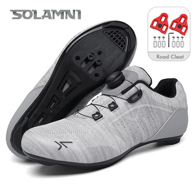 2022-es MTB kerékpáros cipő kapcsokkal Férfi Dirt Route Road Bike Cipők Speed Flat Sneaker Racing Női Mountain Spd kerékpáros lábbelik