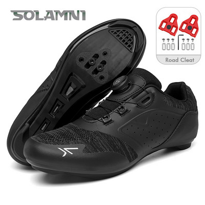 2022-es MTB kerékpáros cipő kapcsokkal Férfi Dirt Route Road Bike Cipők Speed Flat Sneaker Racing Női Mountain Spd kerékpáros lábbelik