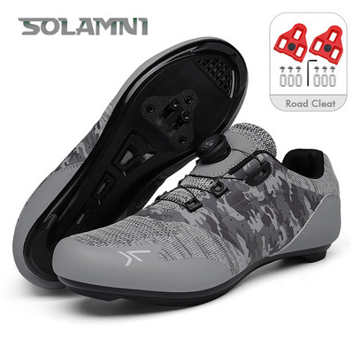 2022-es MTB kerékpáros cipő kapcsokkal Férfi Dirt Route Road Bike Cipők Speed Flat Sneaker Racing Női Mountain Spd kerékpáros lábbelik