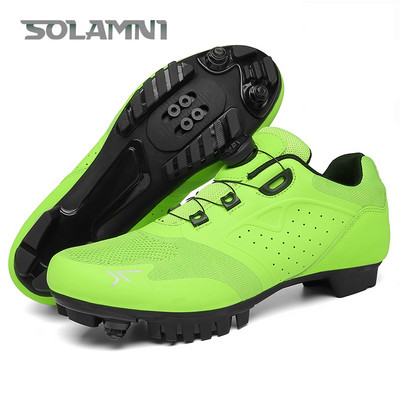 2022-es MTB kerékpáros cipő kapcsokkal Férfi Dirt Route Road Bike Cipők Speed Flat Sneaker Racing Női Mountain Spd kerékpáros lábbelik