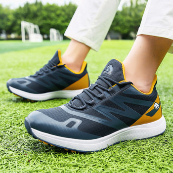 Обувки за голф Thestron Мъжки тренировъчни облекла за голф за мъже Обувки за ходене голям размер 39-48 Външни маратонки против плъзгане