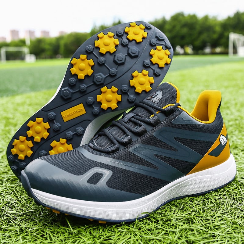 Thestron golfcipők férfi golfruházat férfiaknak, nagy méretű 39-48 sétacipők kültéri csúszásgátló sétacipők
