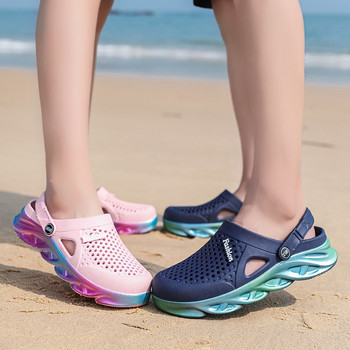 Дамски летни сандали Дамски модни чехли на платформа Плажни сандали с подметка Eva Сандали Сабо Морски водни обувки