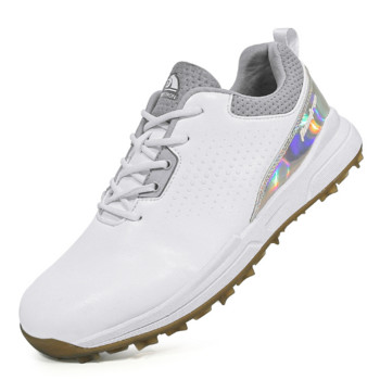 Мъжки обувки за голф Тренировъчни голф облекла за мъже Обувки за голфъри на открито без шипове Големи размери 40-47 Маратонки за ходене